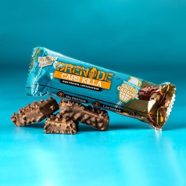 Grenade Chocolate Chip Salted Caramel Protein Bar   60g