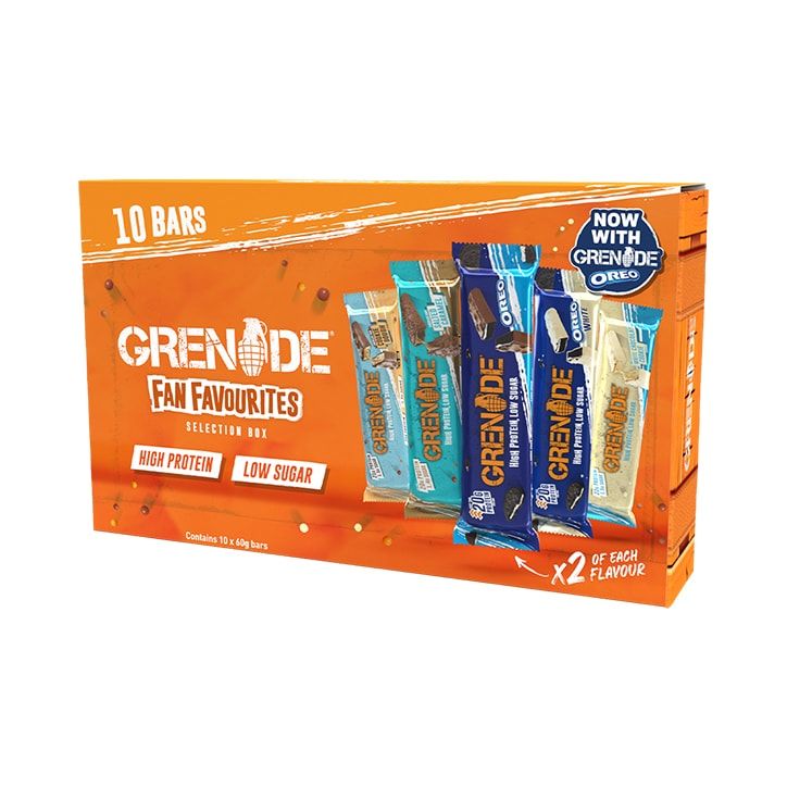 Grenade Fan Favourite Protein Bars 10x 60g