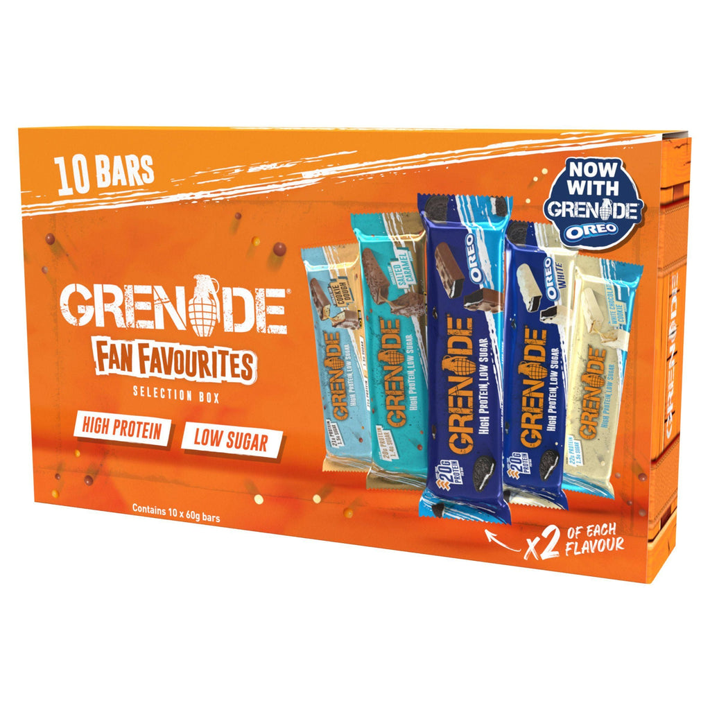 Grenade Fan Favourites Selection Box 10x60g