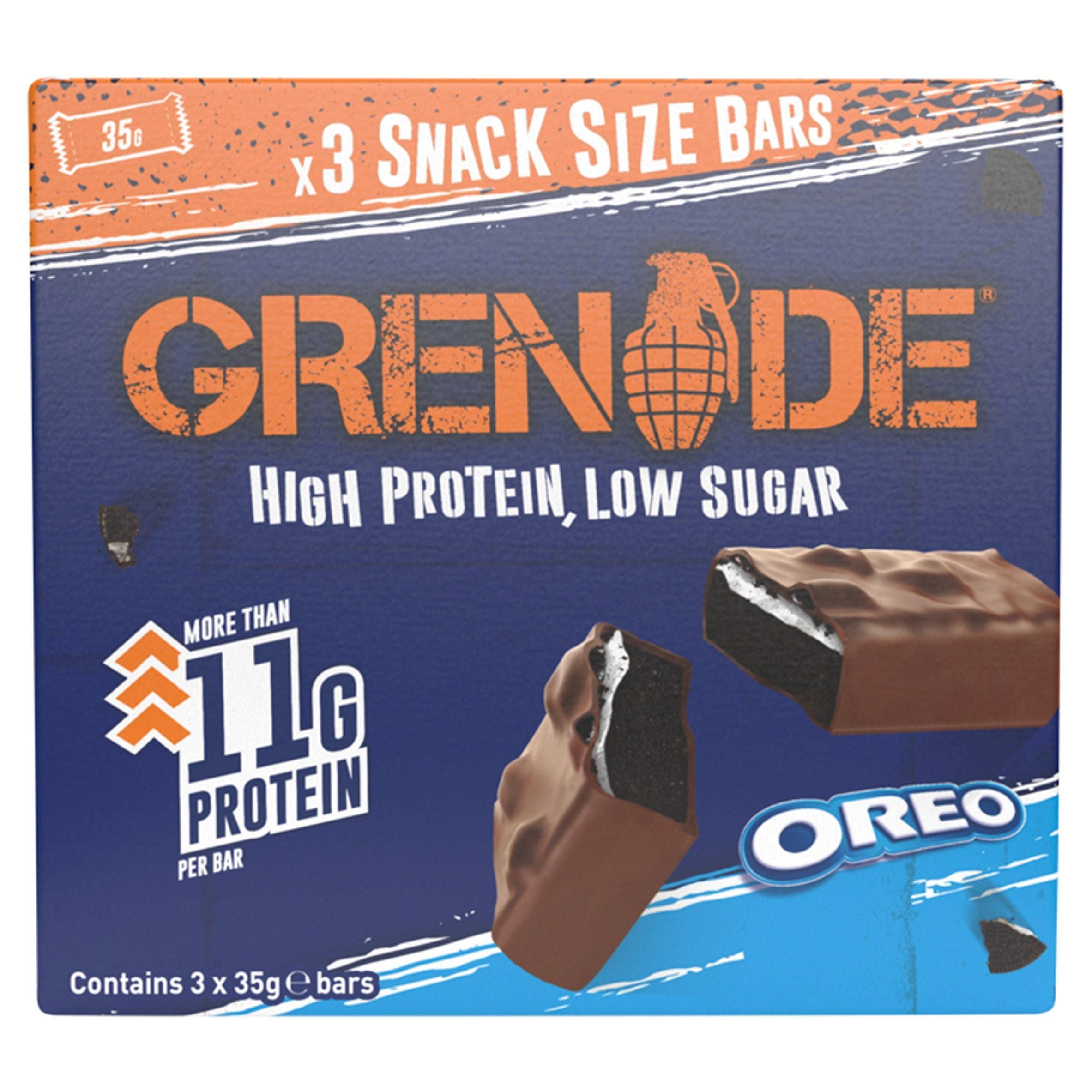 Grenade Oreo Protein Bars 3x35g