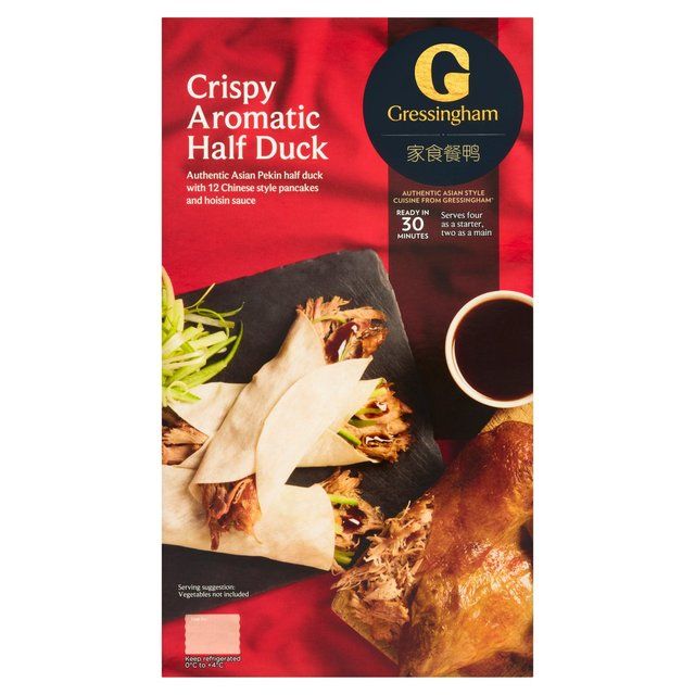 Gressingham Half Aromatic Crispy Duck &amp;amp; Pancakes   570g