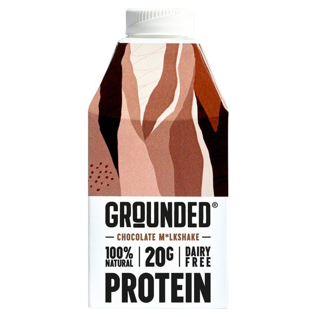 GROUNDED Milk Chocolate Plant-Protein Shake   490ml