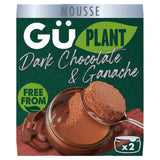 Gu Plant Dark Chocolate &amp;amp; Ganache Mousse Dessert   2 x 70g