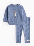 Guess How Much I Love You Blue Sweatshirt &amp;amp; Leggings Set 3-6 months