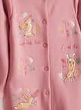 Guess How Much I Love You Pink Fleece Lined Sleepsuit 3-6 months