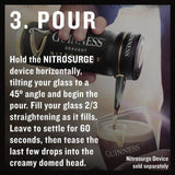 Guinness Draught Nitrosurge Cans (Requires Nitrosurge Device)   4 x 558ml