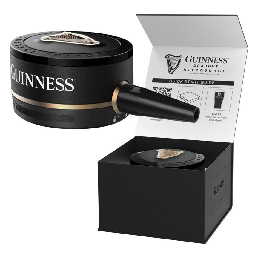 Guinness NitroSurge&amp;trade; Device - Easy to Use - Portable - Re-chargeable - Use with NitroSurge&amp;trade; Cans