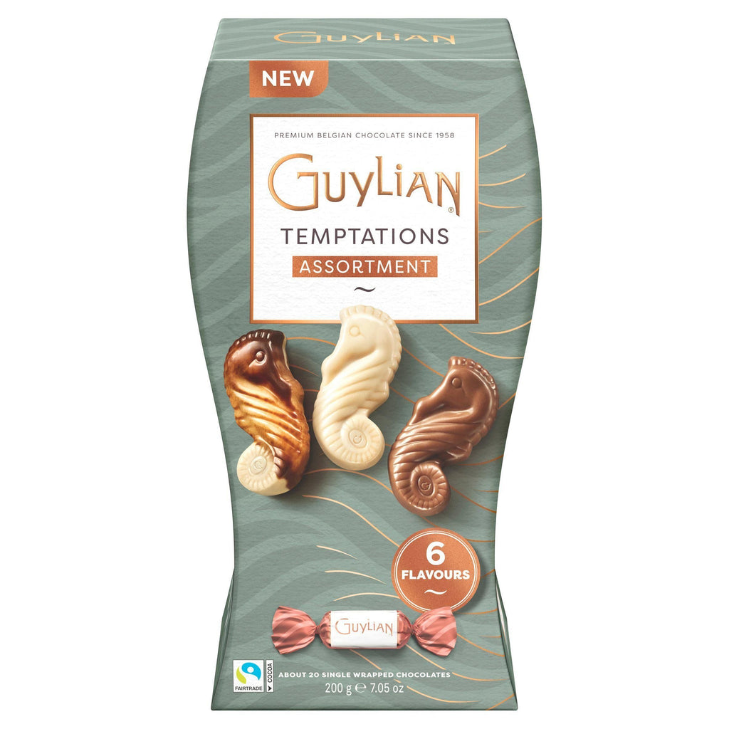 Guylian Temptations Assortment Single Wrapped Chocolates x20 200g