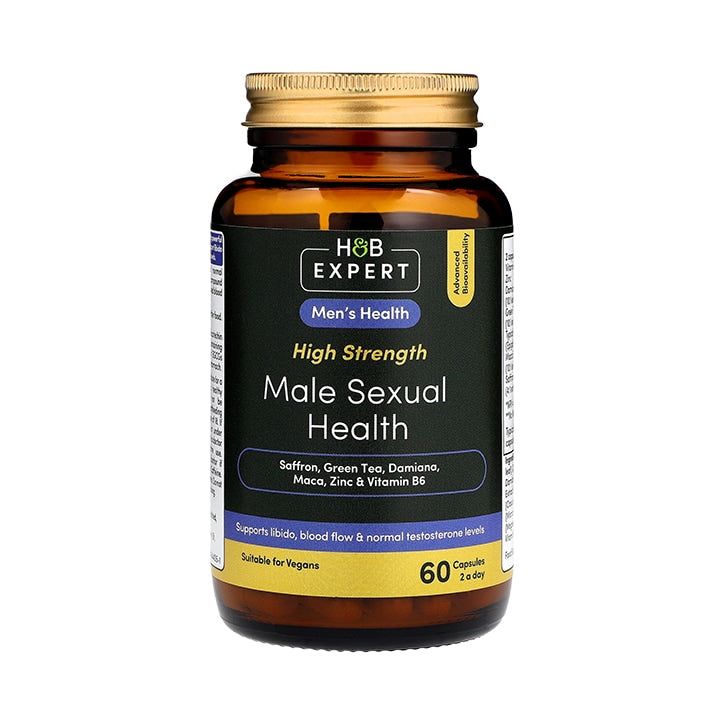 H&amp;amp;B Expert Male Sexual Health 60 Capsules