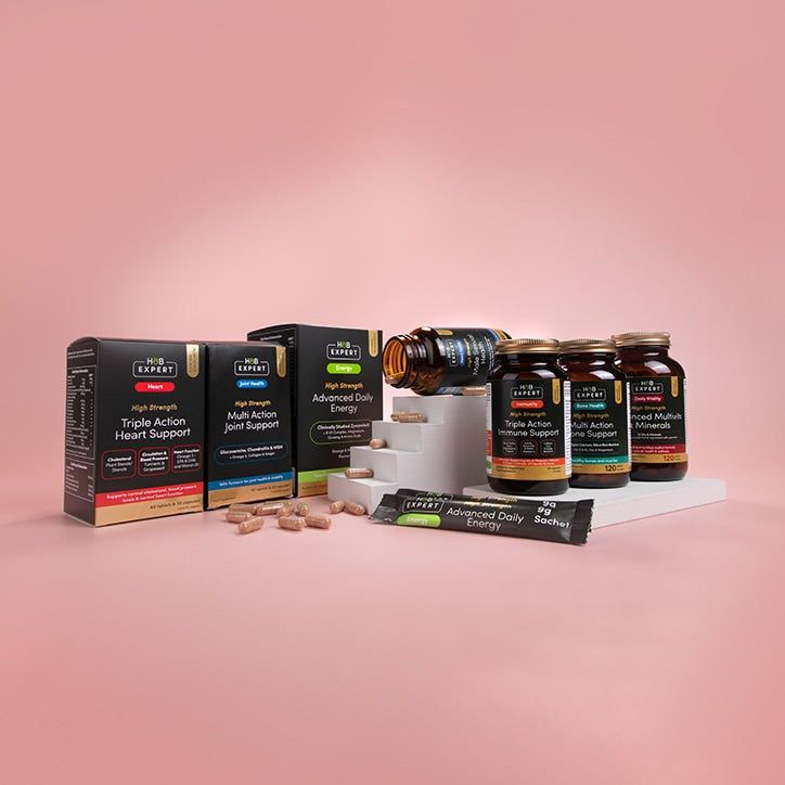 H&amp;amp;B Expert Triple Action Heart Support 60 Capsules &amp;amp; Tablets