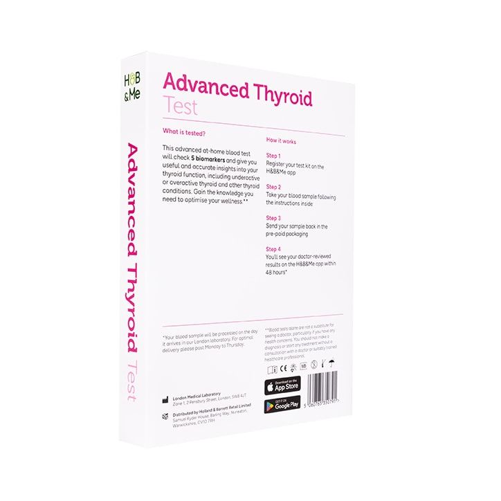 H&amp;amp;B&amp;amp;Me Advanced Thyroid Blood Test