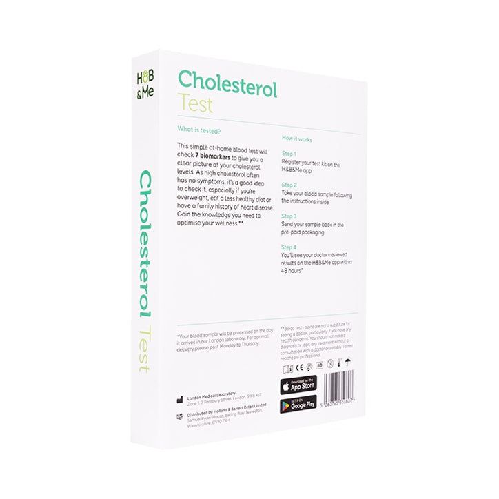 H&amp;amp;B&amp;amp;Me Cholesterol Blood Test