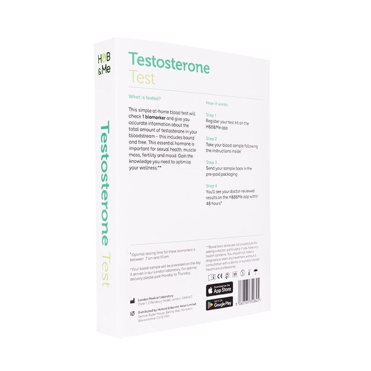 H&amp;amp;B&amp;amp;Me Testosterone Blood Test