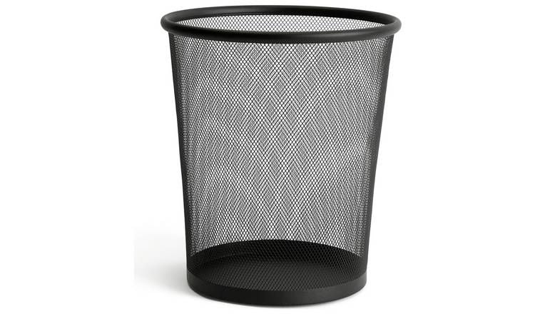 Habitat 12 Litre Waste Paper Bin - Black