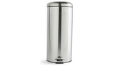 Habitat 30 Litre Domed Pedal Bin - silver