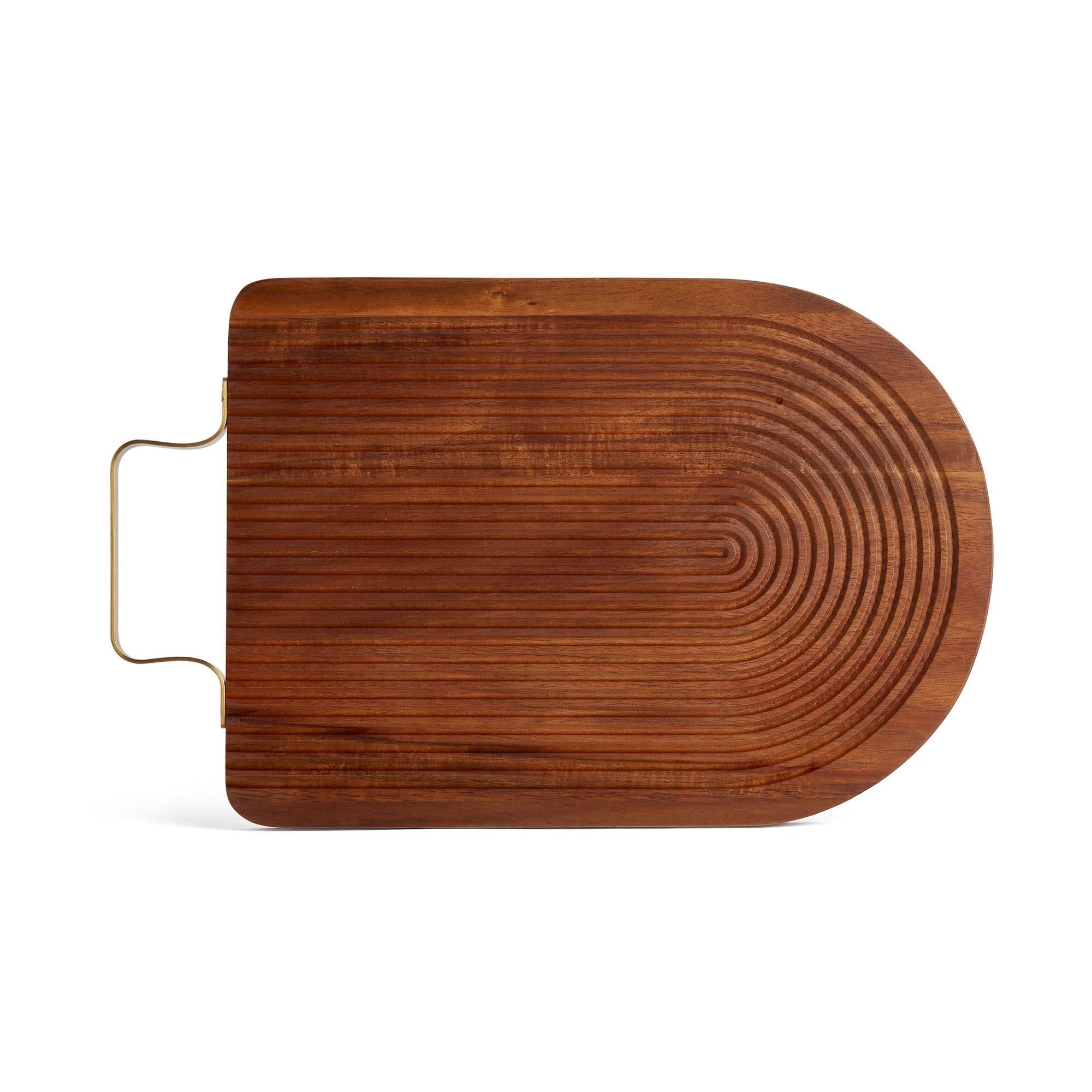 Habitat Acacia Groove Chopping Board