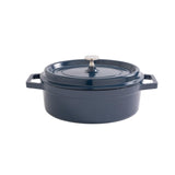 Habitat Cast Aluminium Blue Casserole Dish 3.6L