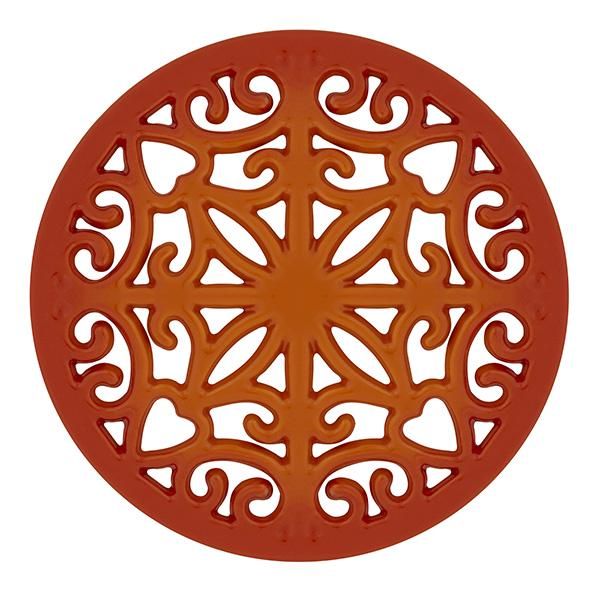 Habitat Cast Iron Trivet Orange