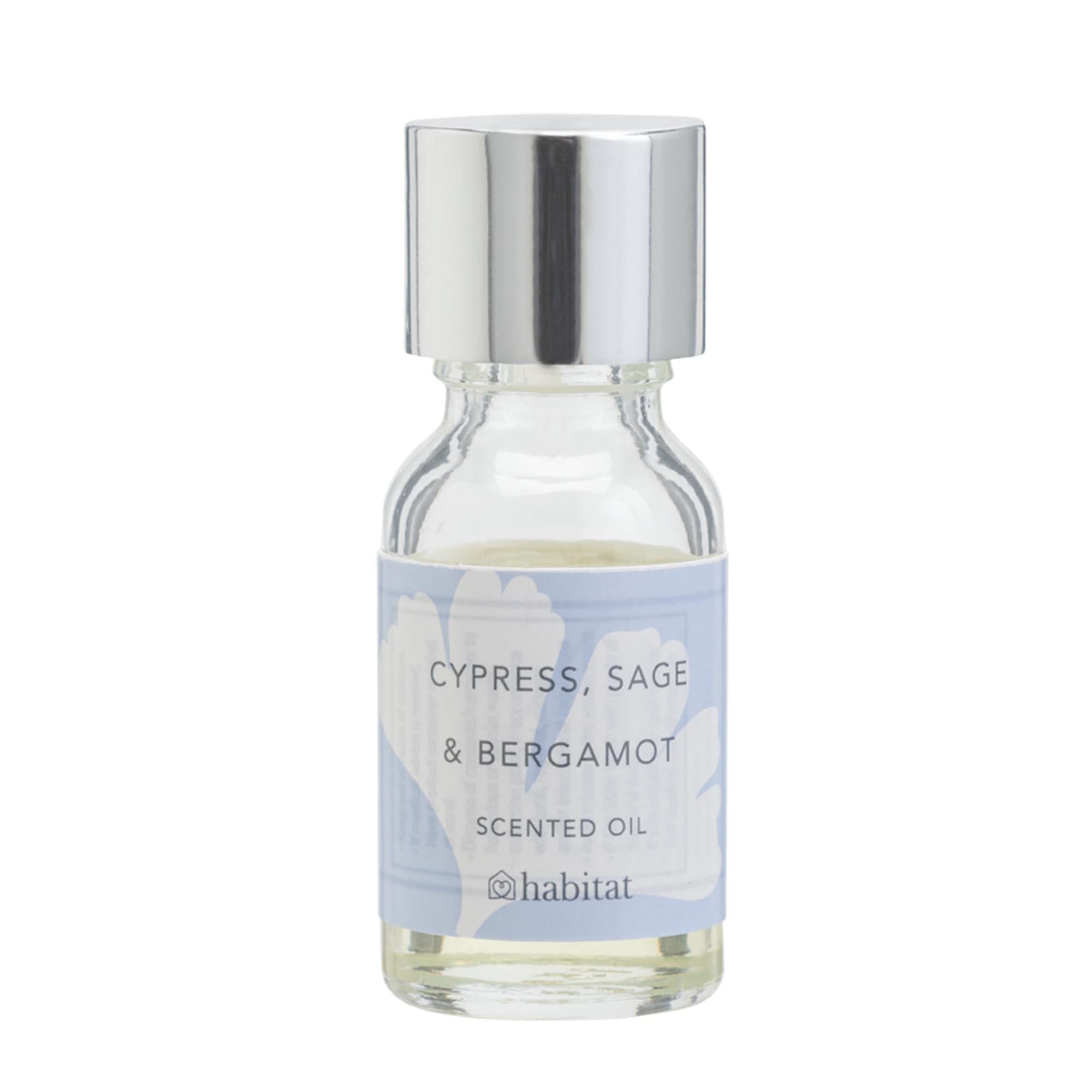 Habitat Cypress, Sage &amp;amp; Bergamot Scented Oil