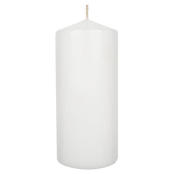 Habitat Extra Large Pillar Unscented Candle - White