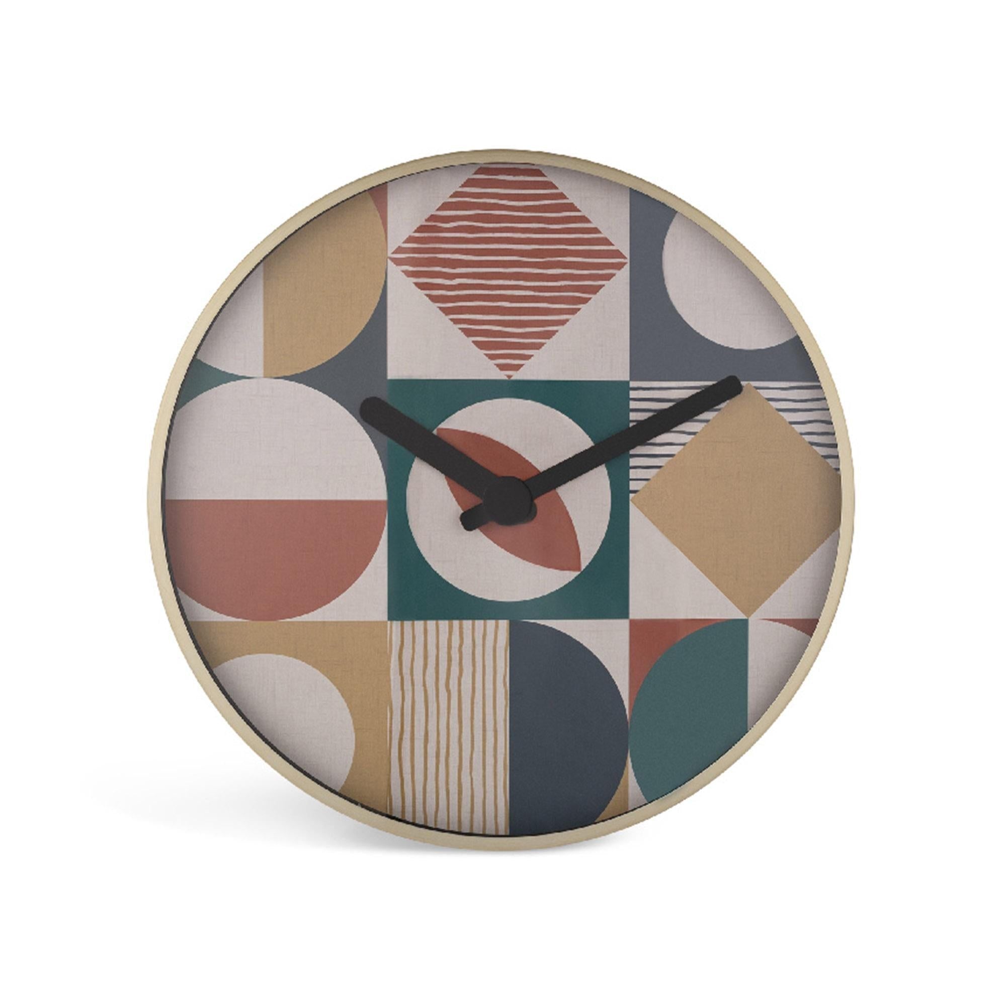 Habitat Gold Geometric Clock