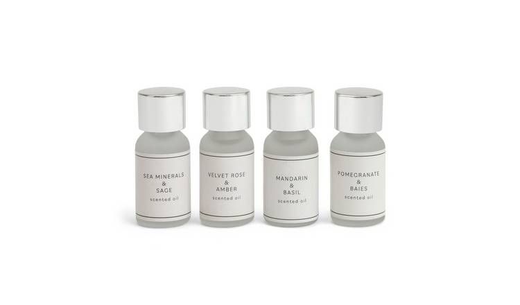 Habitat Luxe Diffuser Oil Set - Pack of 4 - Scented