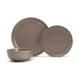 Habitat Matte Dinner Set Mushroom 12pc