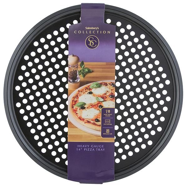 Habitat Pizza Tray Black 14ins