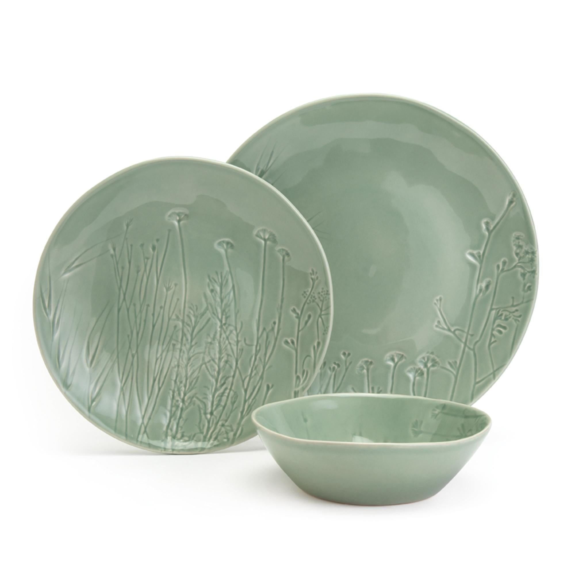 Habitat Pressed Floral Dinner Set 12pc