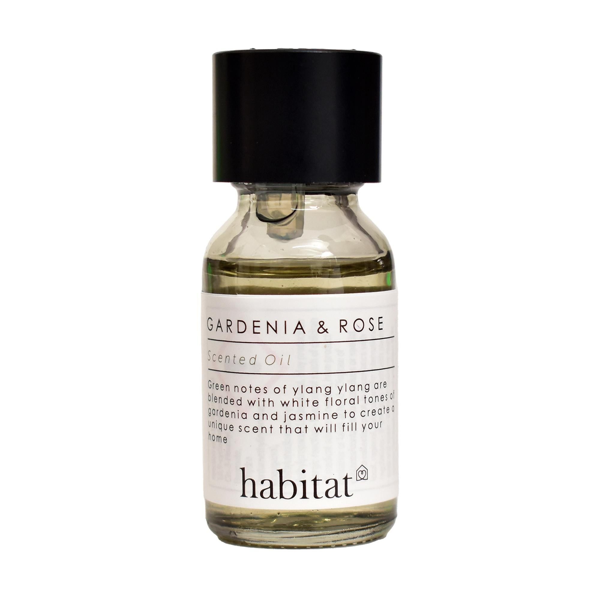 Habitat Scented Oil - Gardenia &amp;amp; Rose Oil