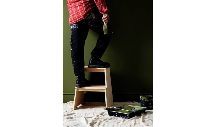 Habitat Seoul Solid Wood Step Stool - Natural