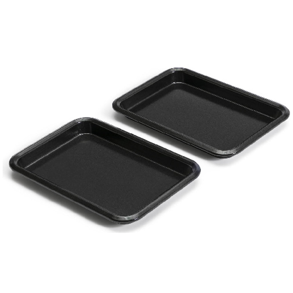 Habitat Small Oven Trays Black x2