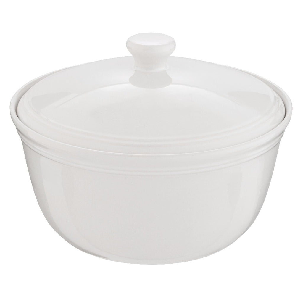 Habitat White Stoneware Casserole Dish 2.5L