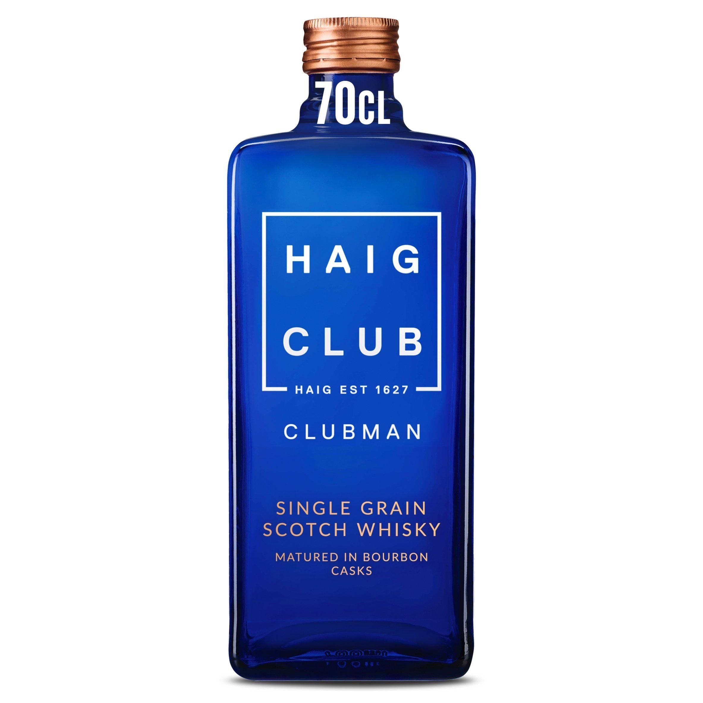 Haig Clubman Single Grain Blended Scotch Whisky 70cl