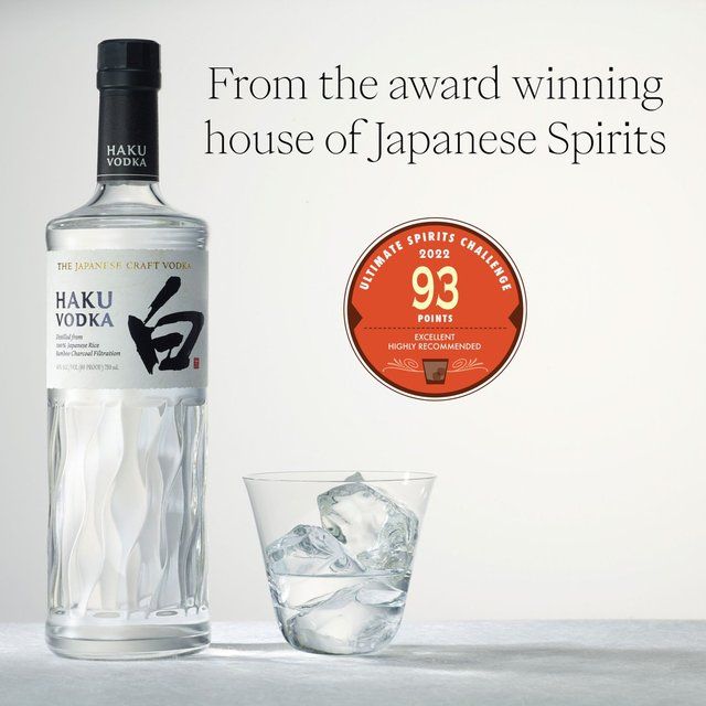 Haku Suntory Japanese Craft Vodka   70cl