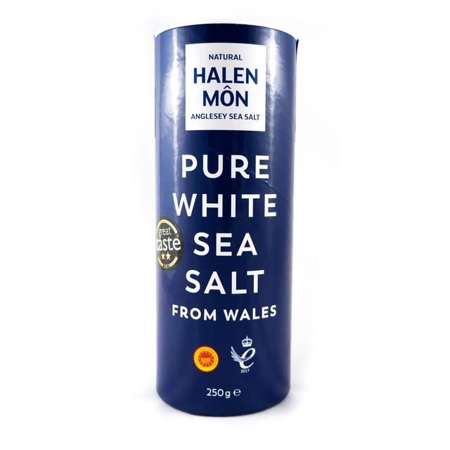 Halen Mon Organic Pure White Sea Salt   250g