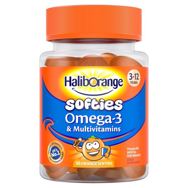 Haliborange Multivitamin & Omega-3 Softies 3-12 yrs   30 per pack