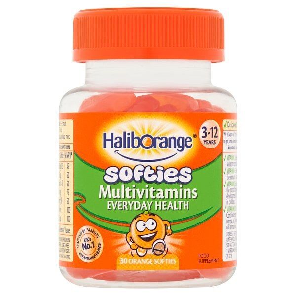 Haliborange Multivitamins Orange Flavoured - 30 Softies