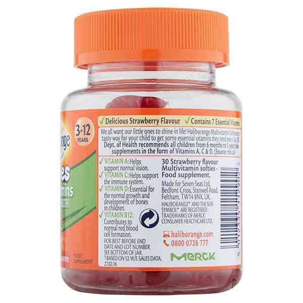 Haliborange Multivitamins Strawberry Flavoured - 30 Softies