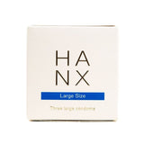 Hanx Condom Ultra Thin Large Size - 3 Pack