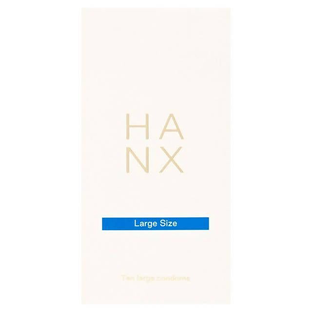 Hanx Condoms Large 10pk