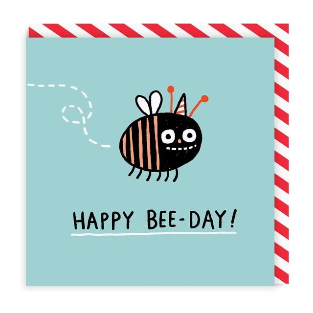 Happy Bee Day Birthday Card