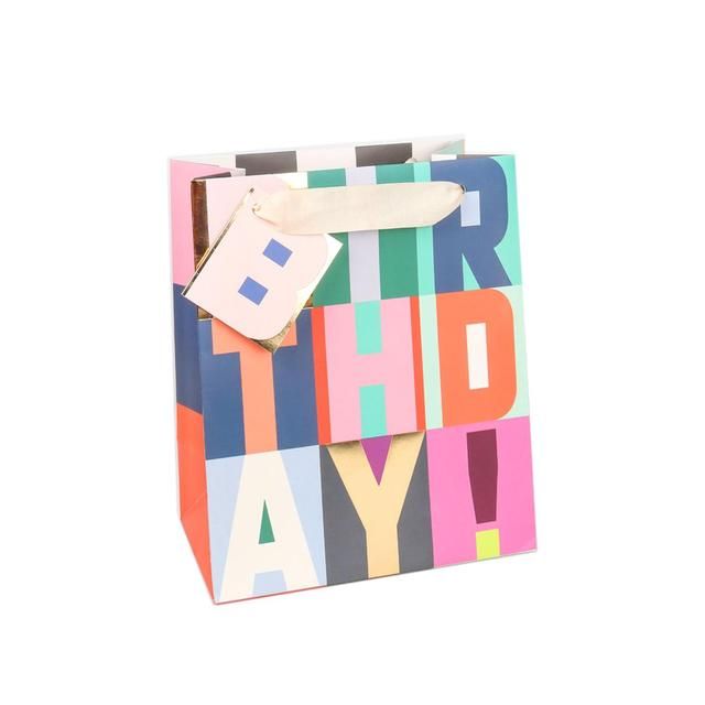 Happy Birthday Medium Gift Bag