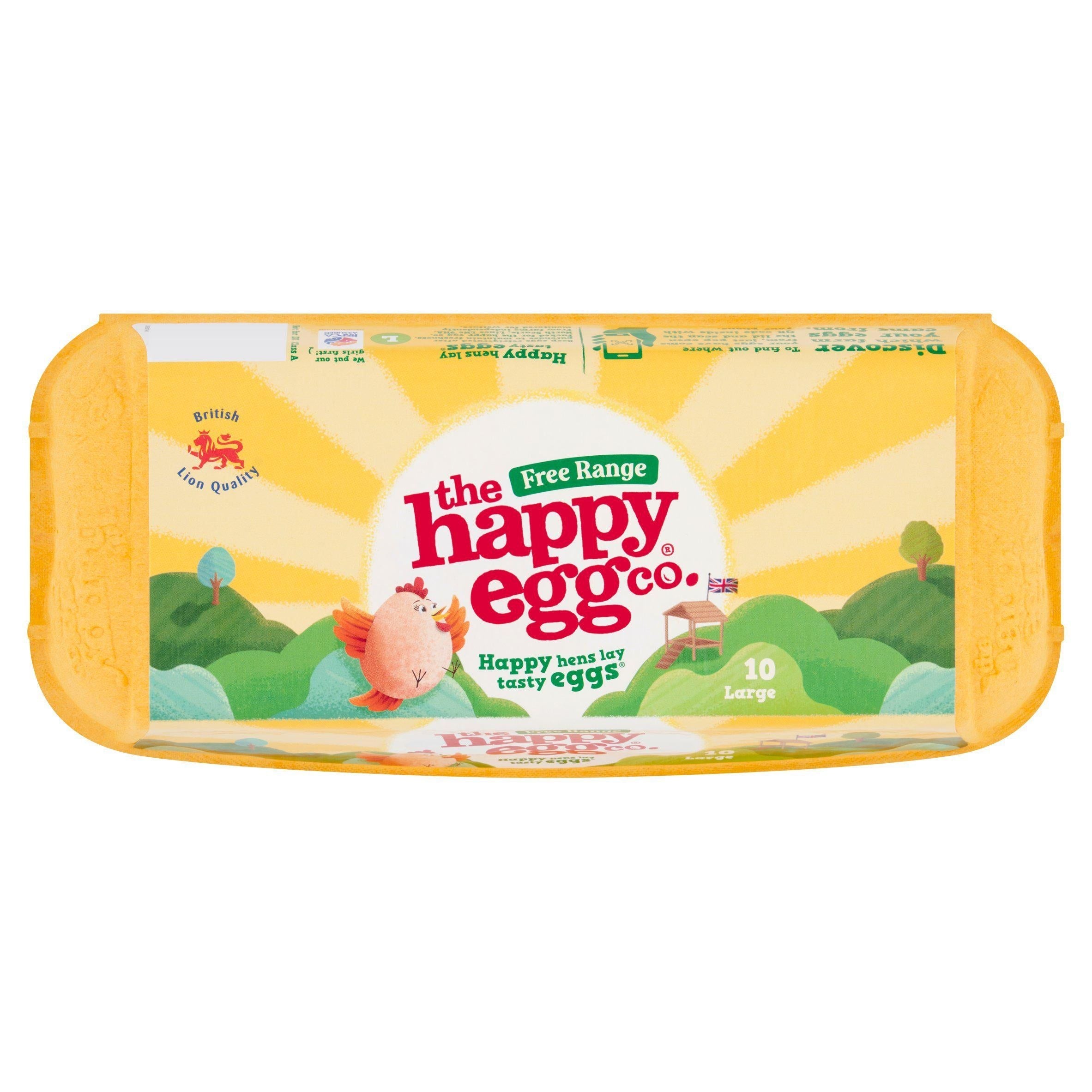 Happy Egg Large Free Range Eggs x10