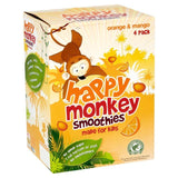 Happy Monkey Orange &amp;amp; Mango Kids Smoothie   4 x 180ml