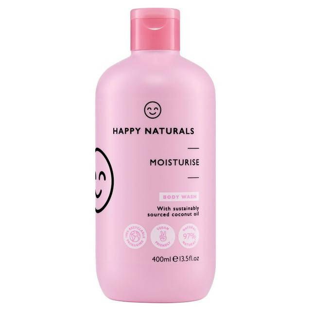 Happy Naturals Moisturising Body Wash 400ml