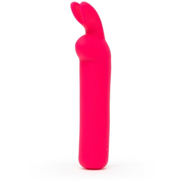 Happy Rabbit Rechargeable Vibrating Bullet - Pink