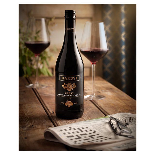 Hardys Crest Cabernet Shiraz Merlot   75cl