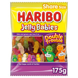 Haribo Jelly Babies Double Trouble Sweets Bag 175g