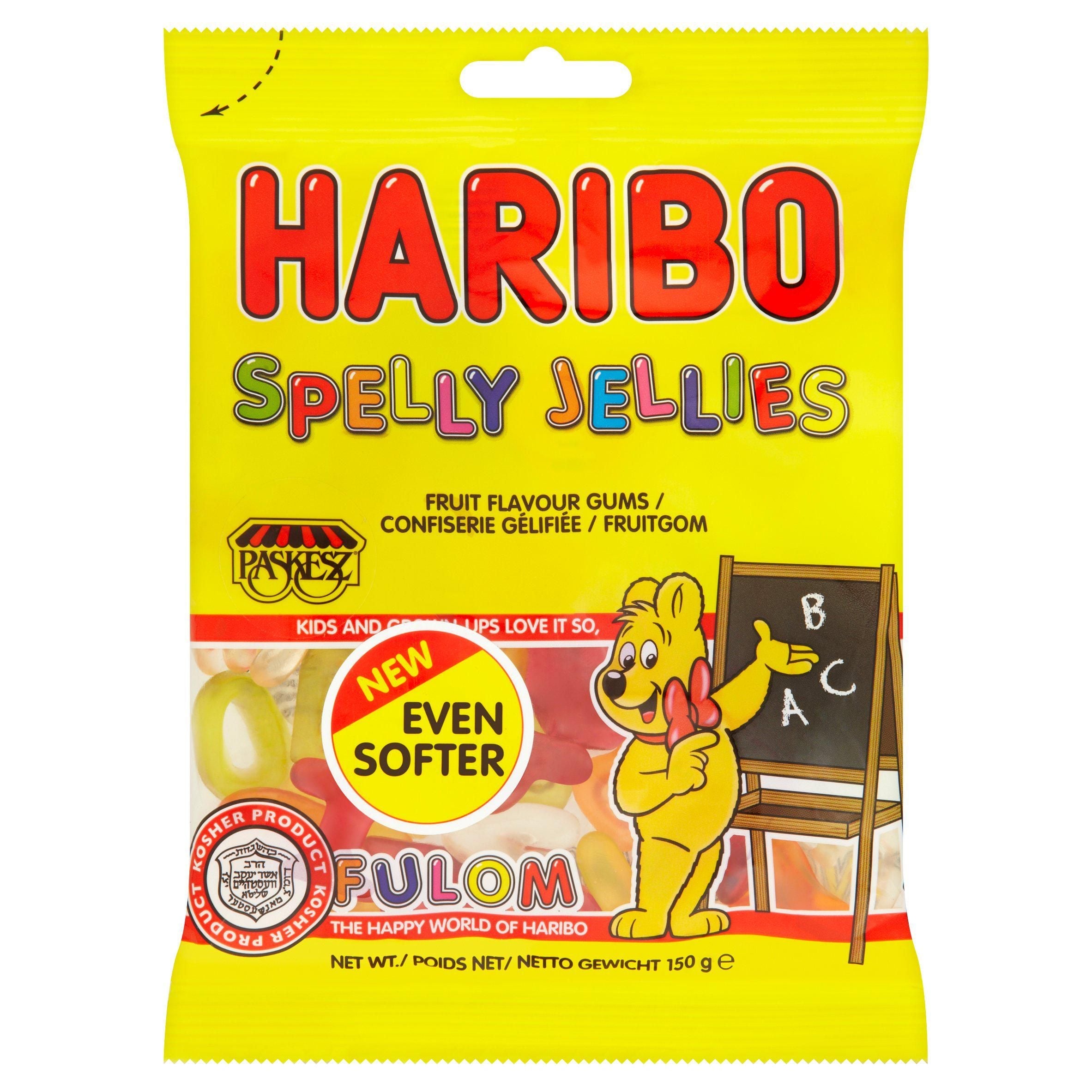 Haribo Spelly Jellies Sweets Bag (kosher) 150g